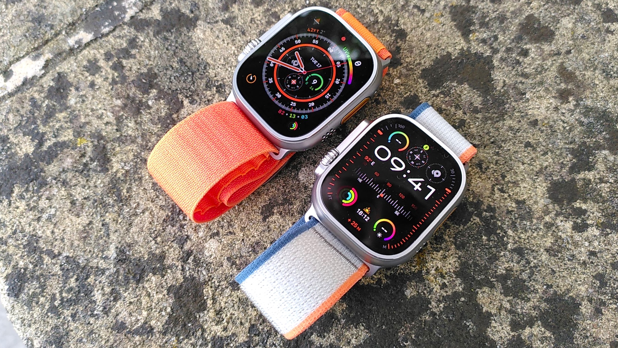 apple watch ultra 1 vs 2 comparison