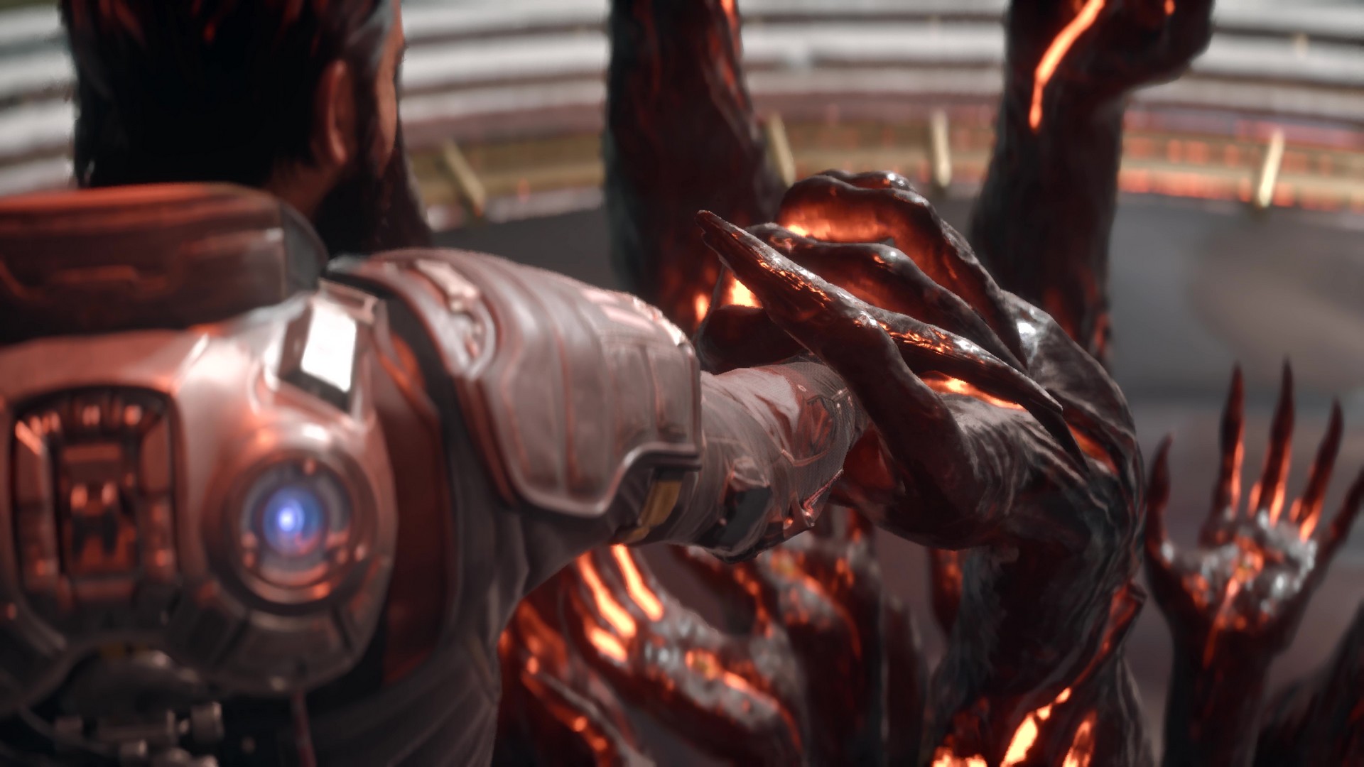 Arjun Devraj activates a Carcosan Eclipse in Saros