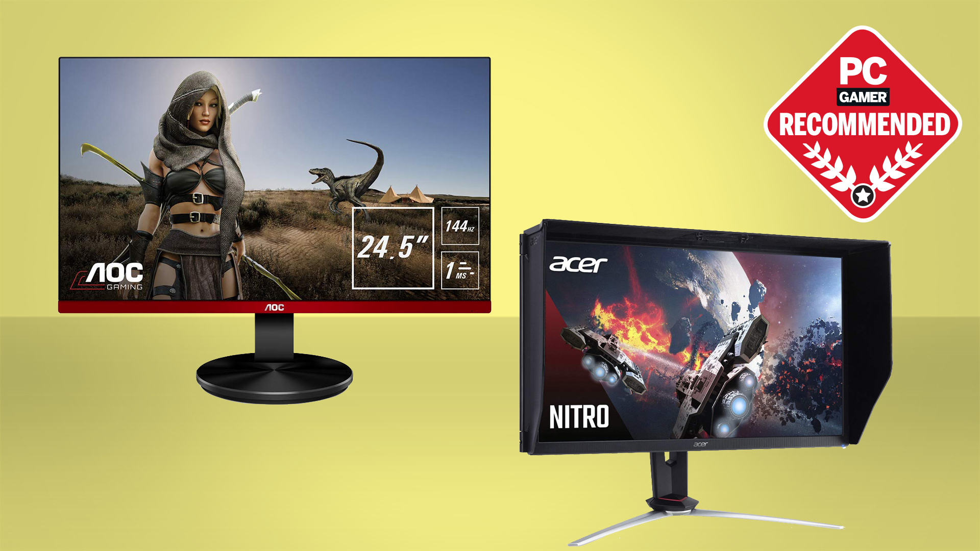 The Best G Sync Compatible Freesync Monitors For 2021 Pc Gamer