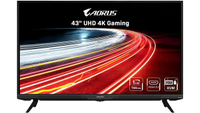 Aorus 43-inch 144Hz G-Sync USB-C monitor $900