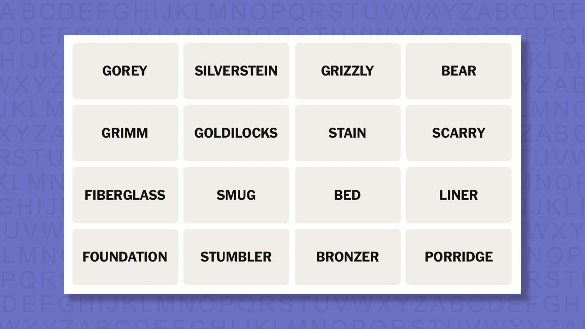 NYT Connections hints for game 963 on a purple background