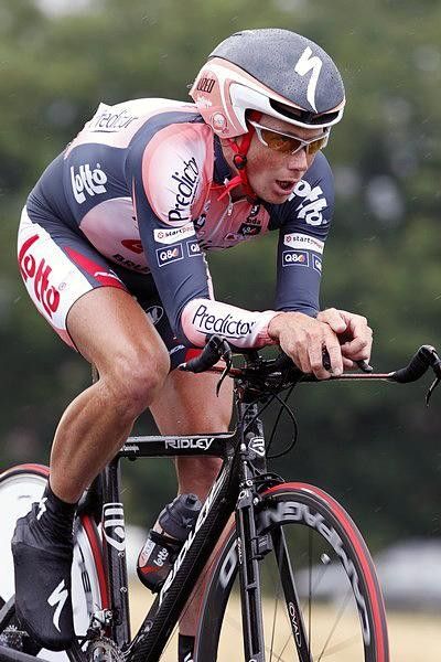 Chris Horner (Predictor-Lotto) during his time trial. He finished 30th.
