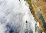 A wider view of the glory over the Pacific, west of Mexico's Baja peninsula, taken by NASA's Aqua satellite on June 20, 2012.