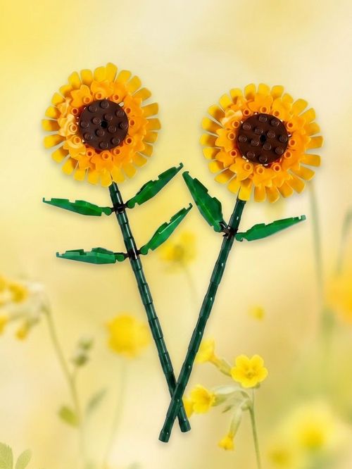 Lego Sunflowers