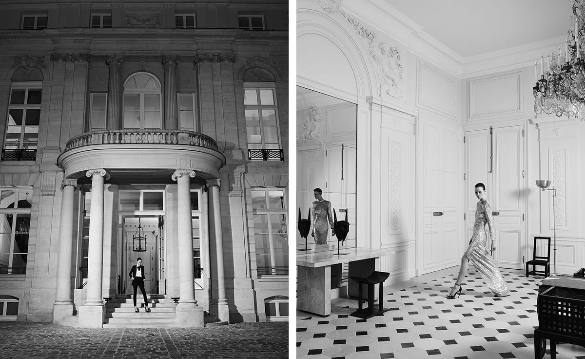 First look at Hedi Slimane debut Saint Laurent couture