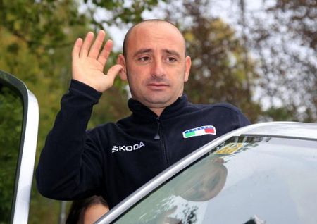 National coach Paolo Bettini says hello