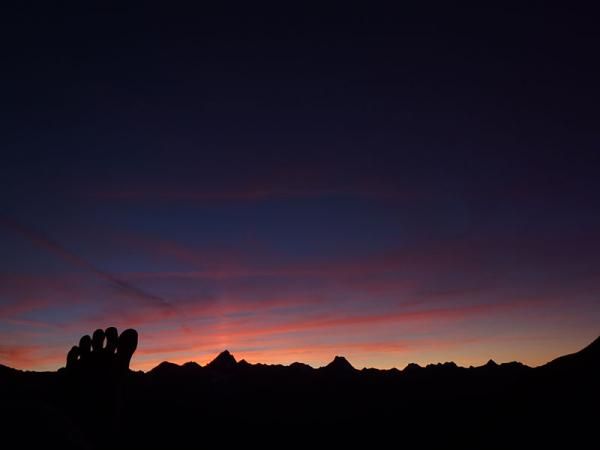 Late summer sunsets