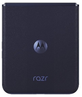 The sleek plastic casing of the Motorola Razr 50 Ultra