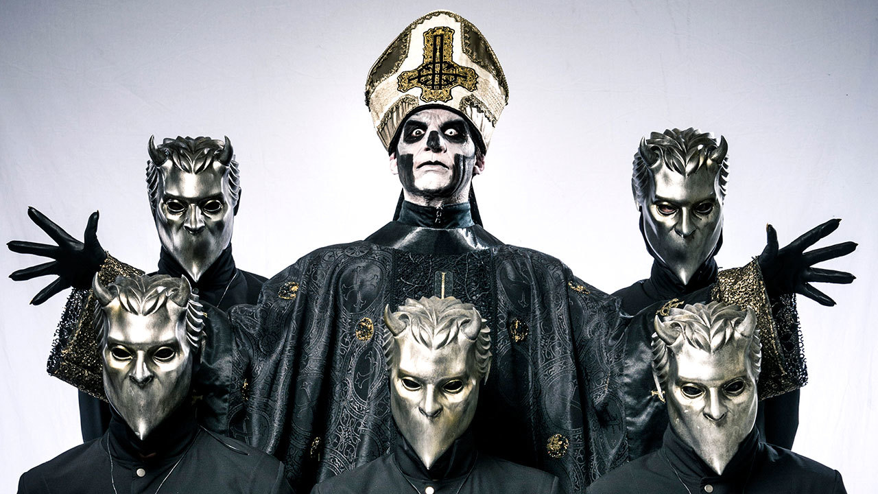 A press shot of Ghost taken in 2016