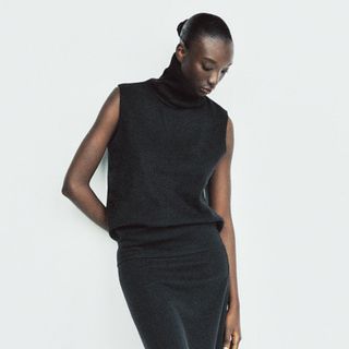 Zara knitted vest