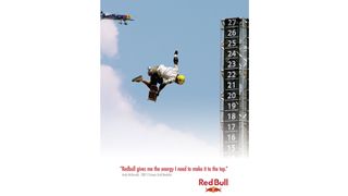 Red Bull’s branding imagery is aspirational, rather than reflecting the typical Red Bull drinker