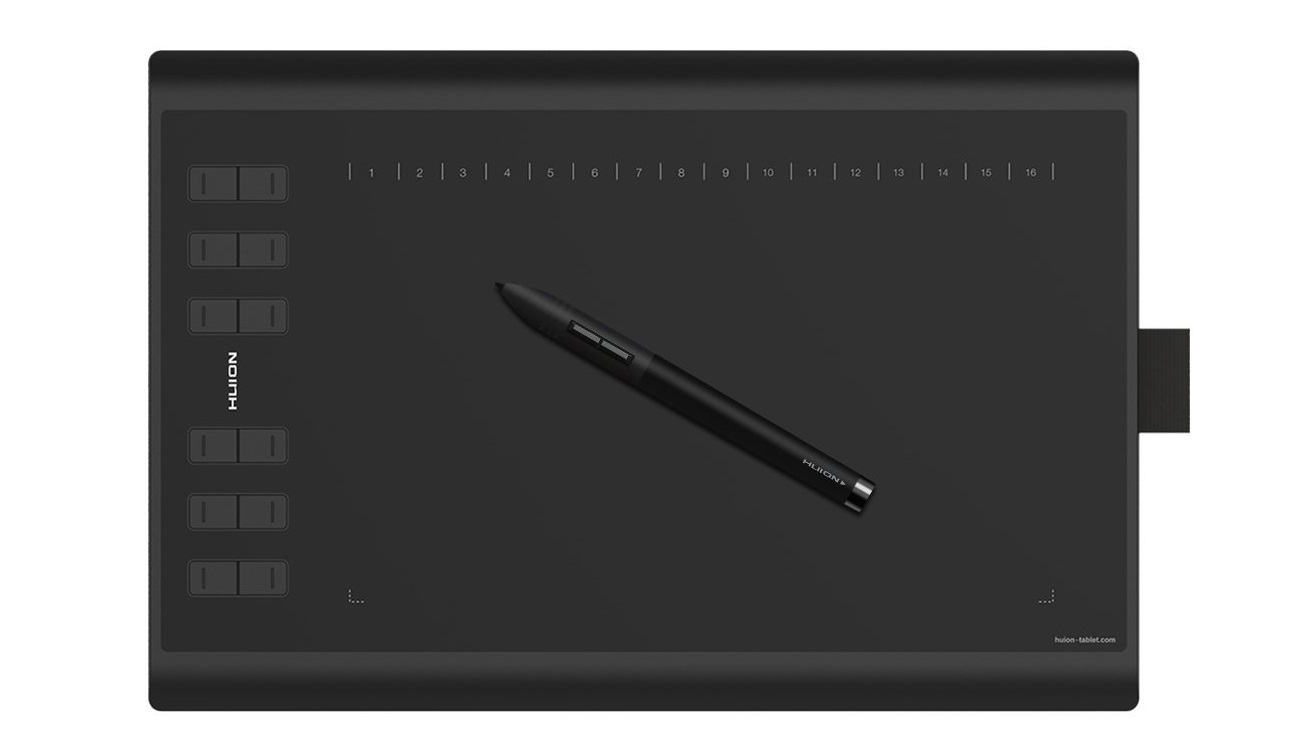 Best Huion drawing tablets: Huion 1060 Plus