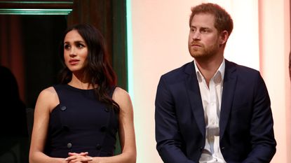 Meghan, Duchess of Sussex and Prince Harry, Duke of Sussex attend the Auckland War Memorial Museum