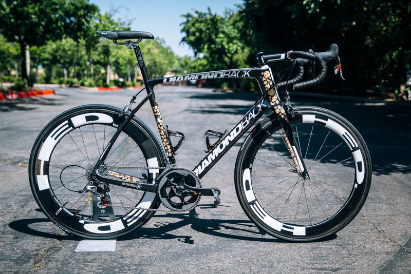 Phil Gaimon's bike will be auctioned off for charity after the Tour of California