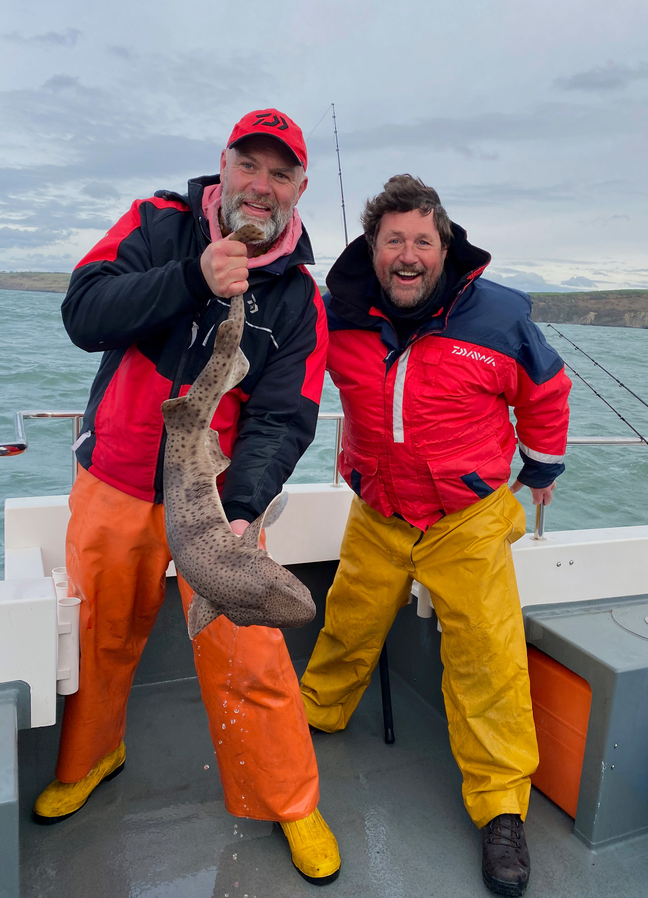 TV tonight Michael Ball with fisherman Julian Lewis Jones.