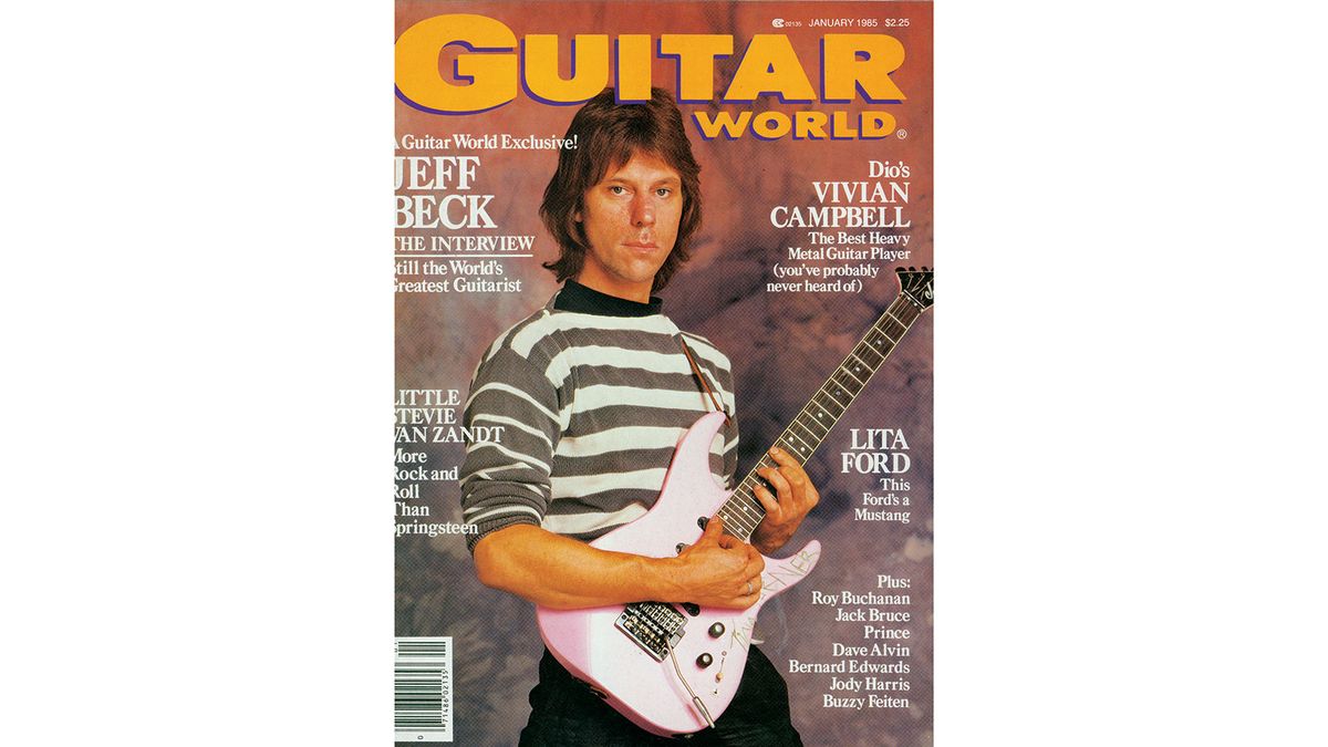 Jeff Beck Guitar World cover