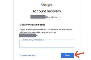 Gmail Account Recovery