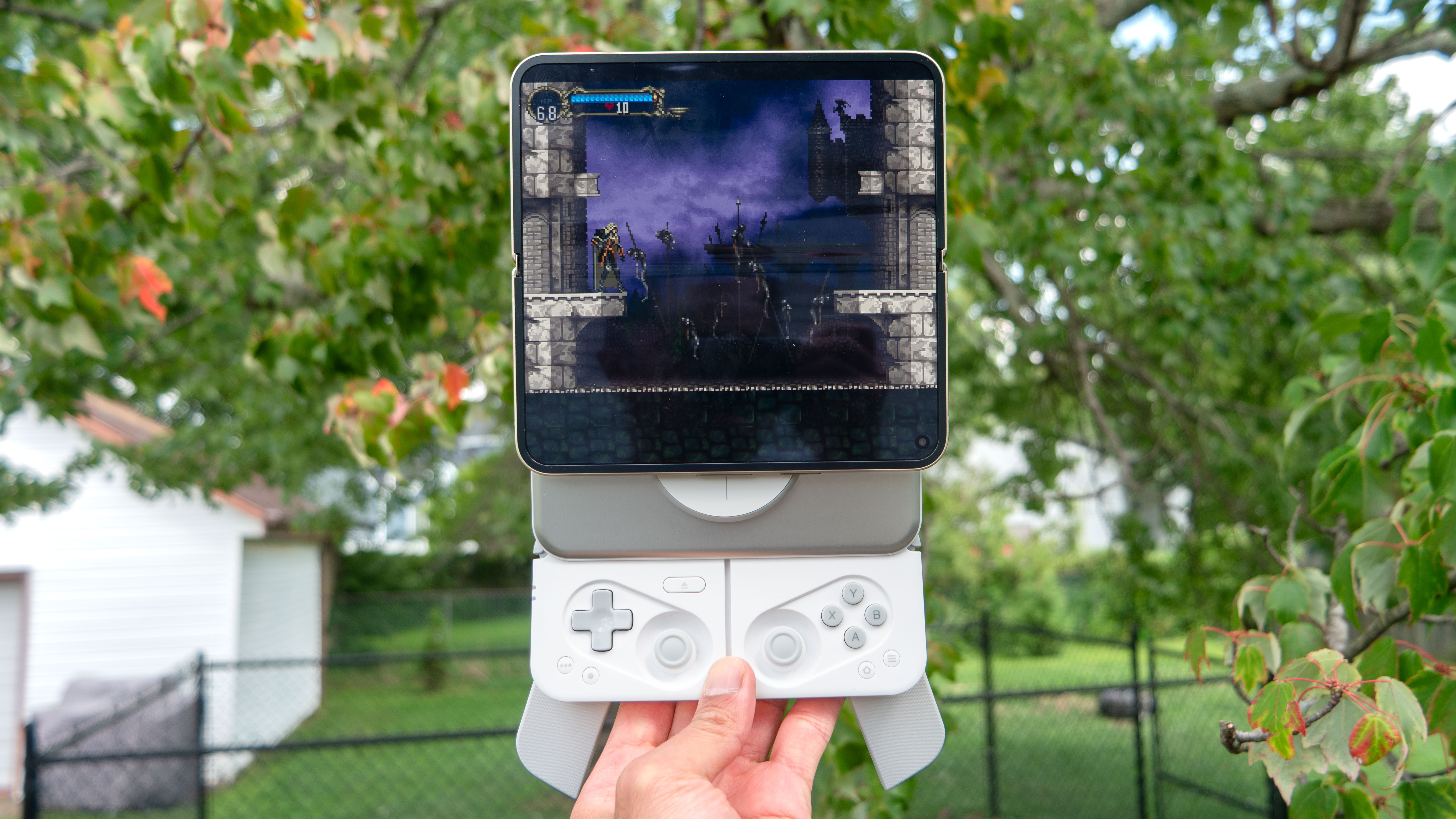 MCON Bluetooth Controller used with an iPhone.