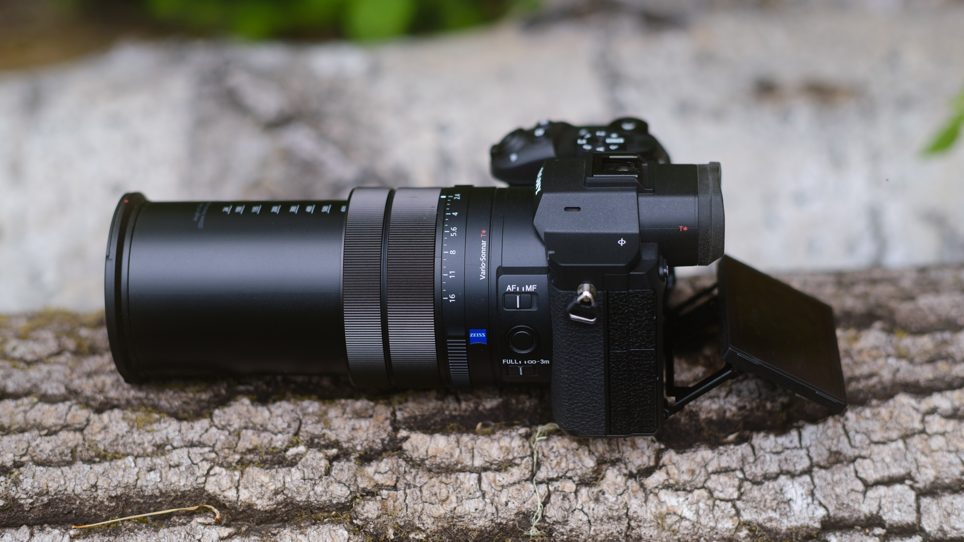 The Sony RX10 photographed outdoors