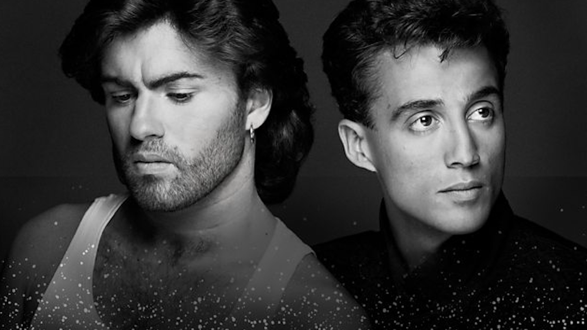 George Michael and Andrew Ridgeley from Wham!