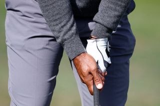 Tiger Woods' grip GettyImages-1466126825