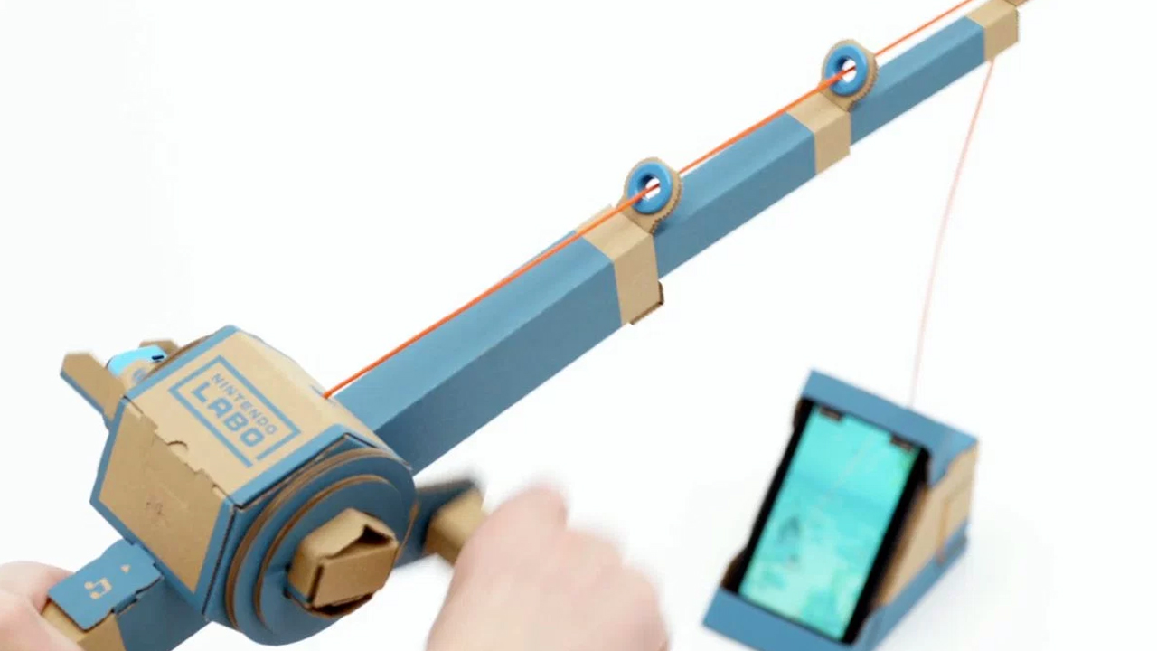 How to fish in Nintendo Labo and catch a shark