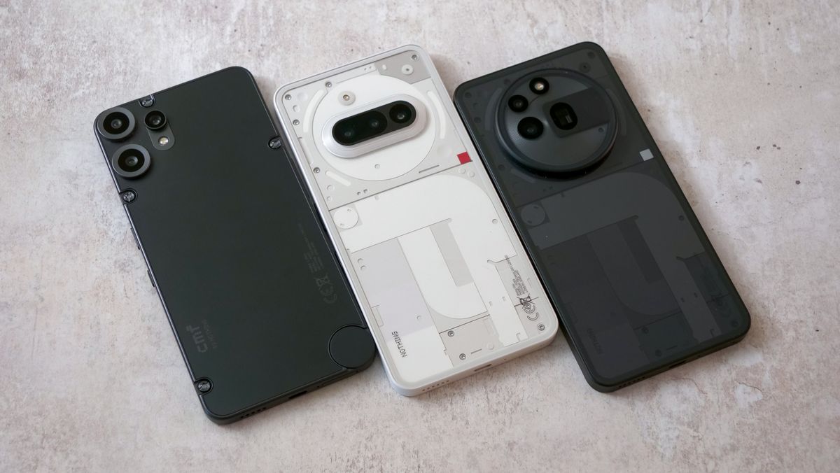 A photo of the Nothing Phone 3a