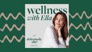 Wellness With Ella podcast logo, one of the best mental health podcasts