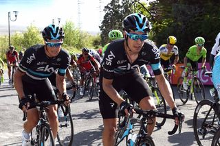 Mikel Landa on stage four of the 2016 Giro d'Italia