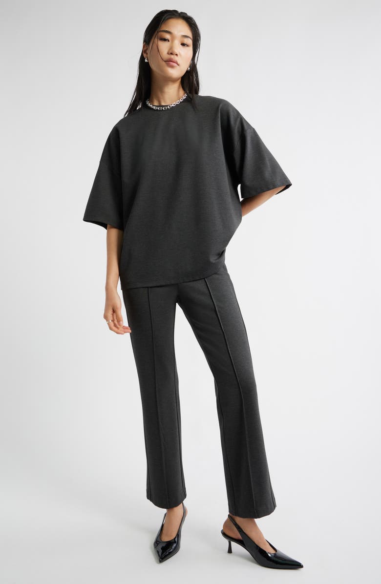 Pull-On Ponte Trousers