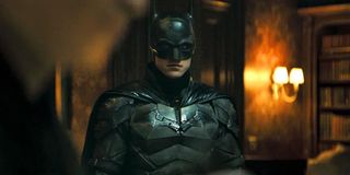 Robert Pattinson as The Batman in suit