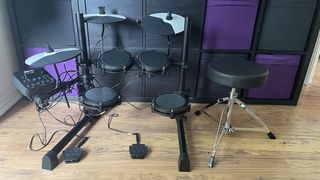 Alesis Debut kit at its lowest setting