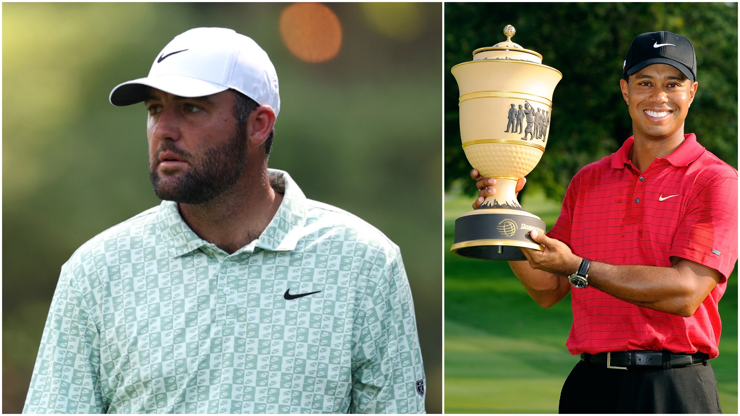 Scottie Scheffler is hoping to join Tiger Woods on the list of players to win a PGA Tour three-peat