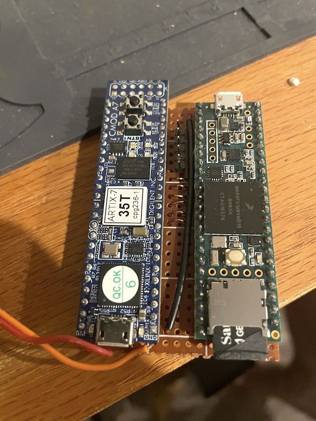 Internals of Cray C90 wristwatch