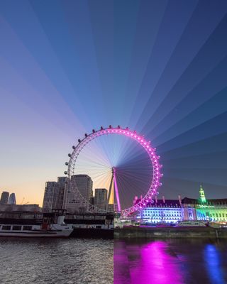 London Eye timeslice photography
