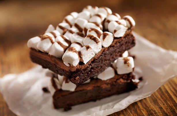 Marshmallow brownies