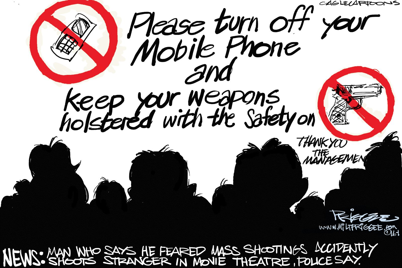 Editorial Cartoon U.S. Gun Control | The Week