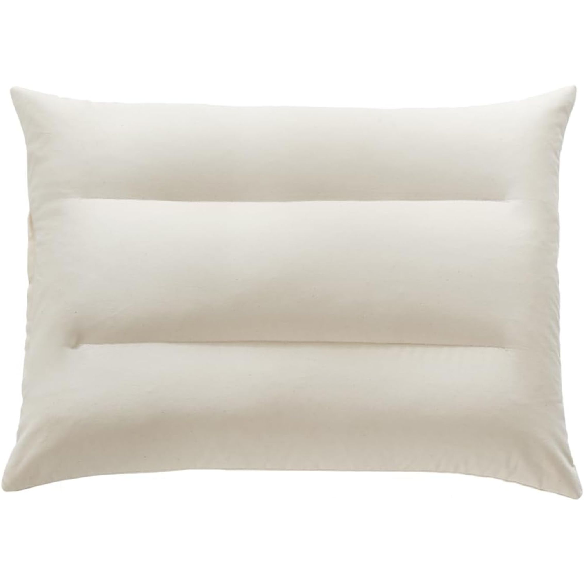 White buckwheat pillow