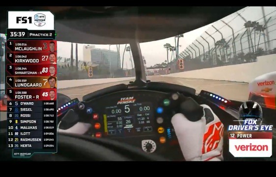 Drivers Eye view for Indy 500