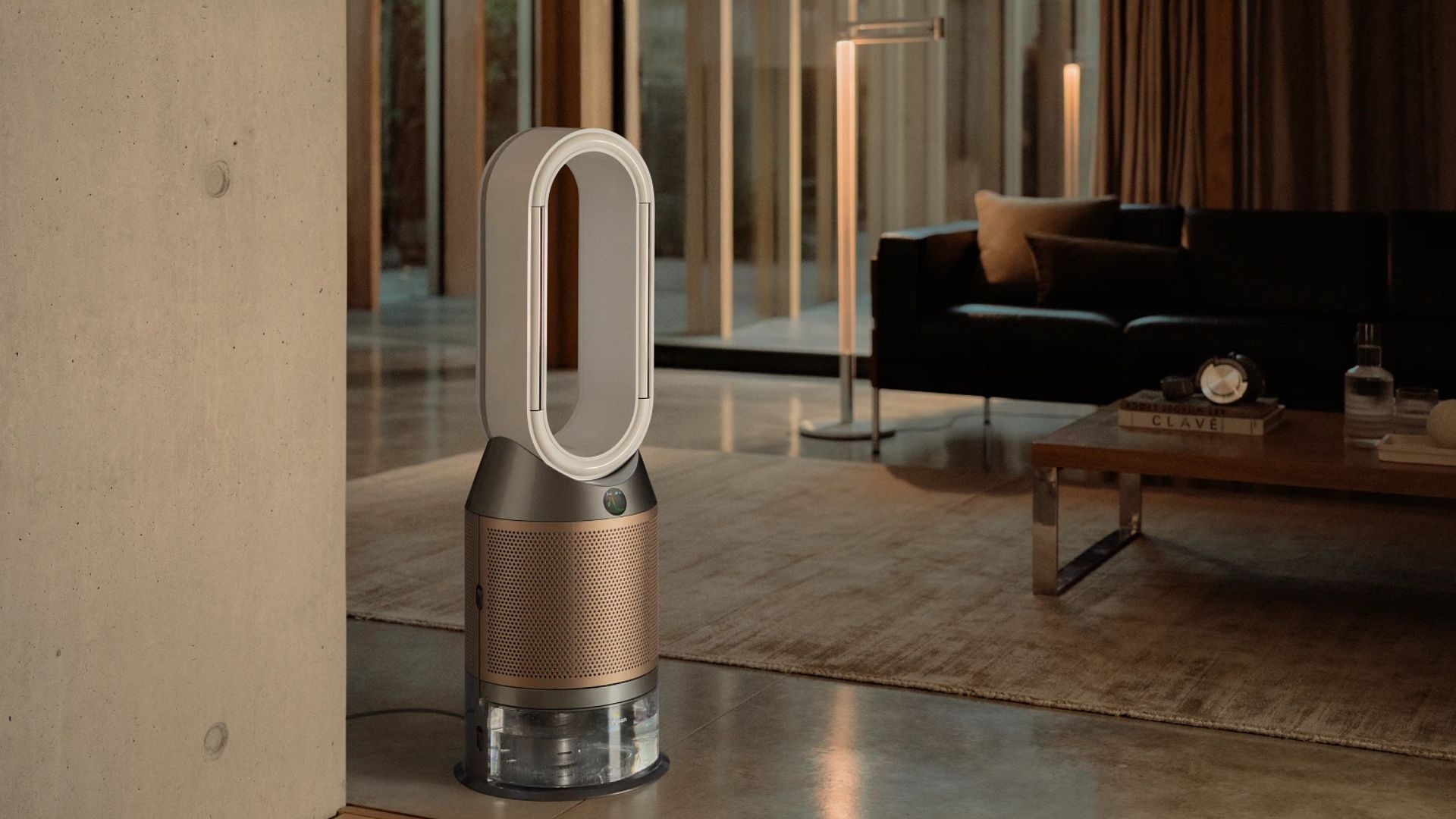 Dyson Humidify + Cool in a living room