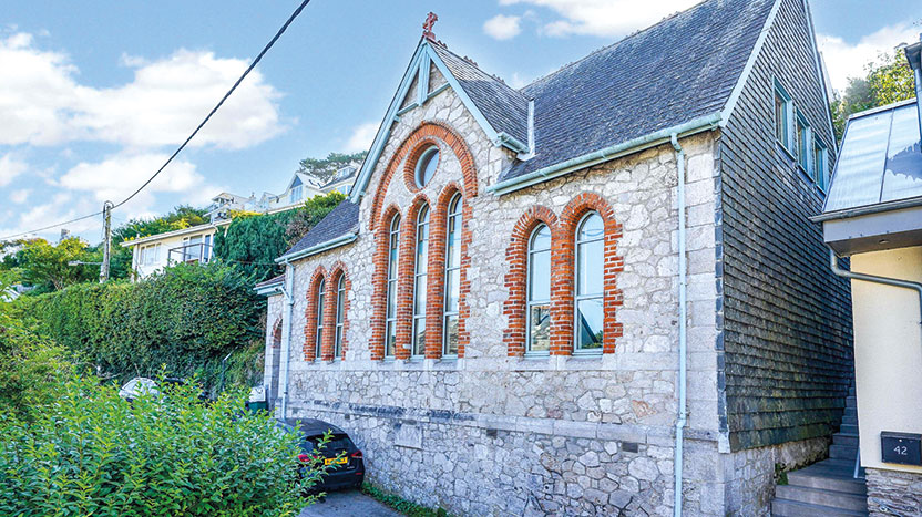 The Old Chapel, Noss Mayo, Plymouth, Devon.