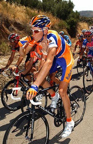 Dutch rider Robert Gesink (Rabobank) lost 42 seconds on Stage 4.