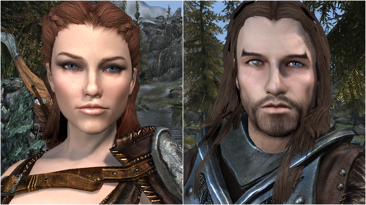 skyrim special edition vampire face fix