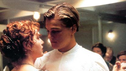 Rose and Jack in Titanic