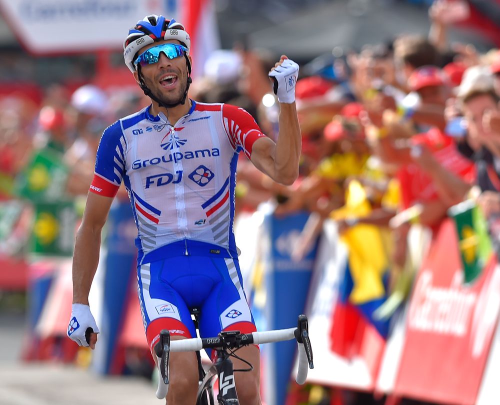 Thibaut Pinot wins stage 19 at the 2018 Vuelta a Espana