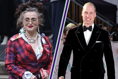 Helena Bonham Carter and Prince William