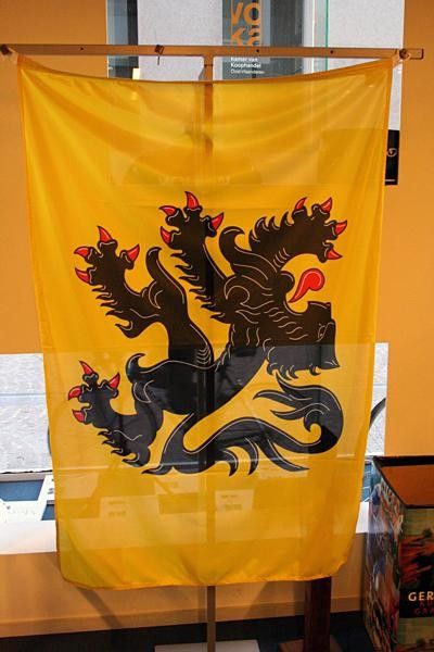 No race is complete without a Flandrian Lion - no matter where it is in the world.