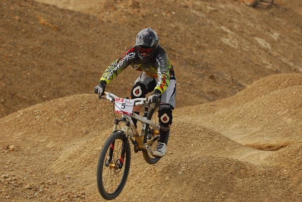 Michael Jobson looks smooth in the early part of the event.