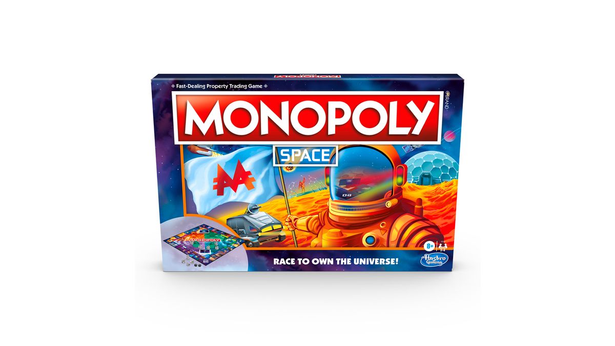 Hasbro has launched the Space Capsule collection of board games, including Battleship Outer Space, Monopoly Space and Trouble: On the Moon Edition. The games are available exclusively at Target.