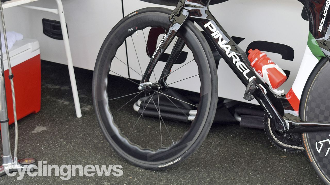 Team Ineos Princeton Carbonworks wheels